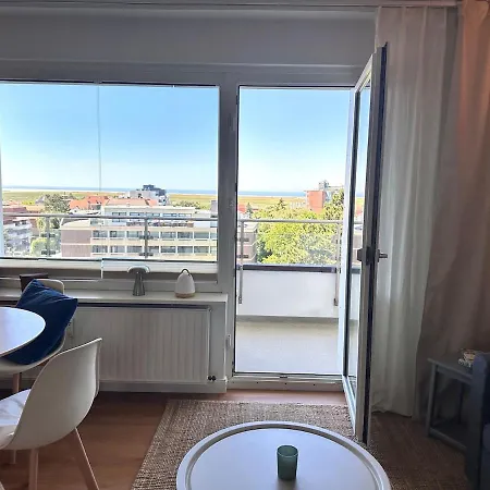 Sky&sand Homes Dünenblick I Zentrale Mit Meerblick&balkon * Sankt Peter-Ording